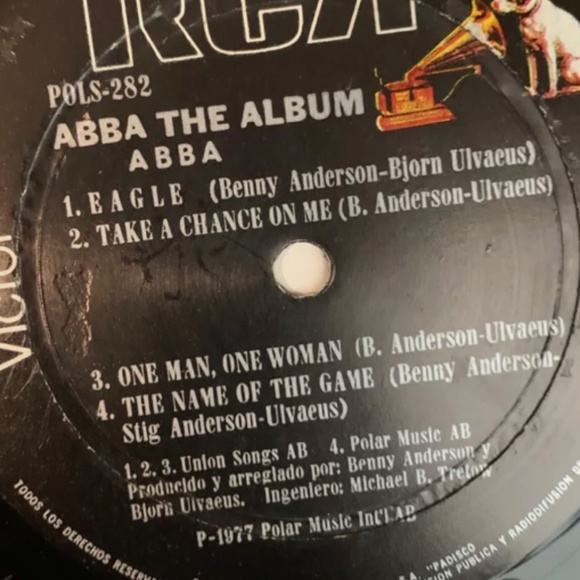 ABBA the album 1977 VG+ rating original - Picture 4 of 5